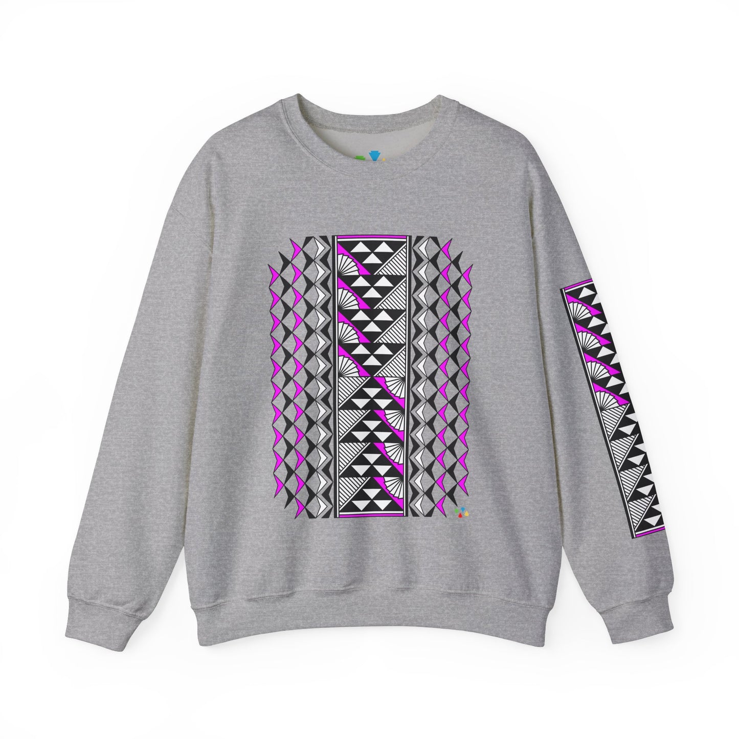 Sun and Rain in Pink Unisex Sweatshirt