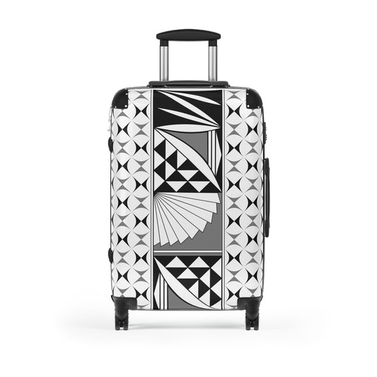 Gray Southwest Sunrise Suitcases