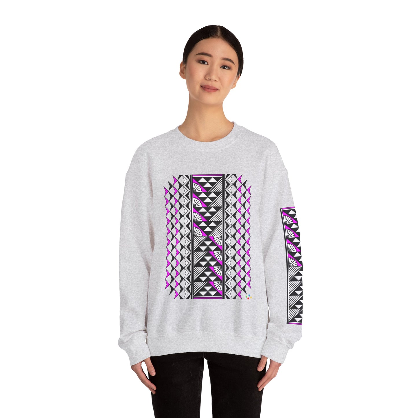 Sun and Rain in Pink Unisex Sweatshirt