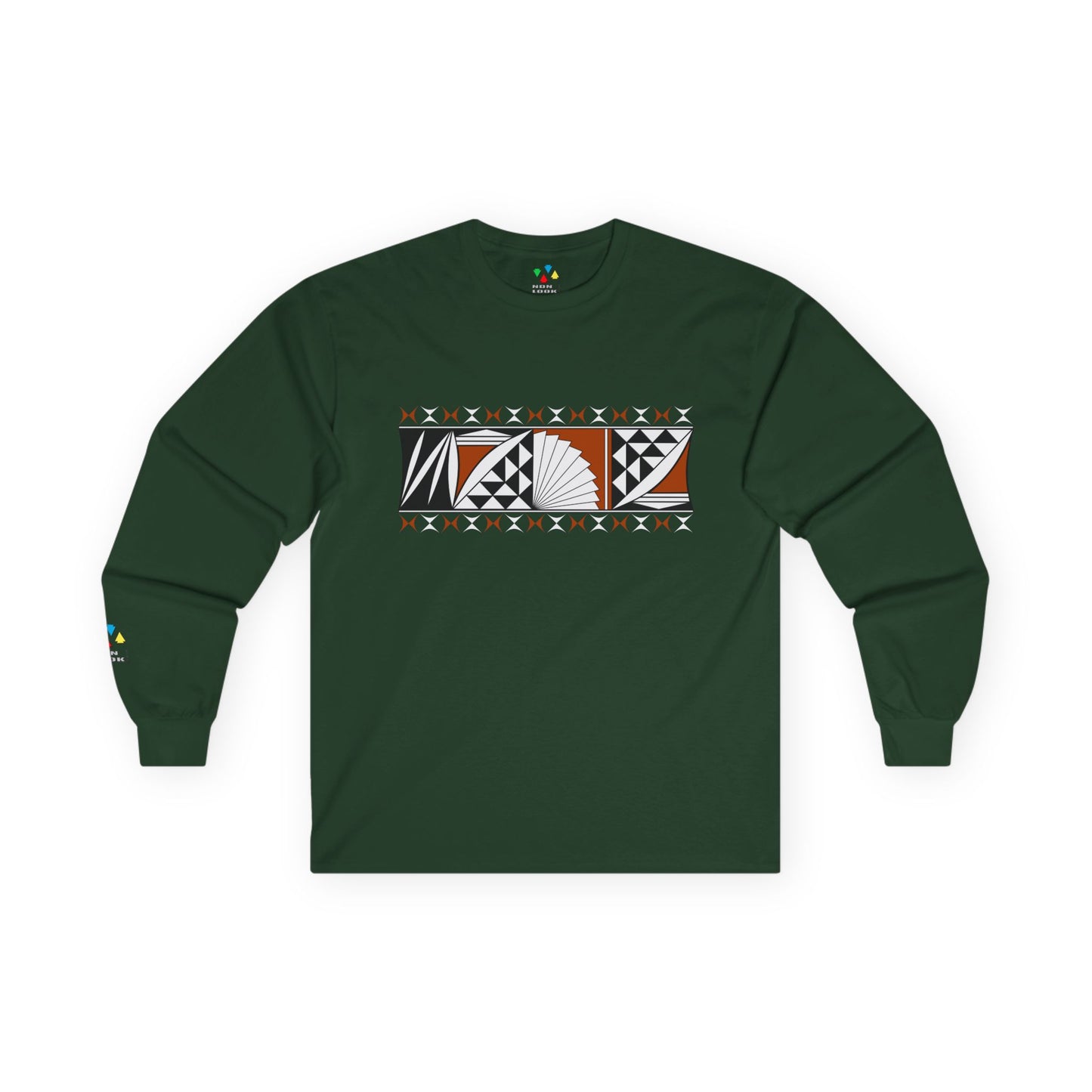 Southwest Sunrise in Rust Unisex Long Sleeve Tee