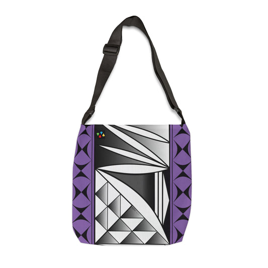 Purple Chrome Southwest Sunrise Adjustable Tote Bag
