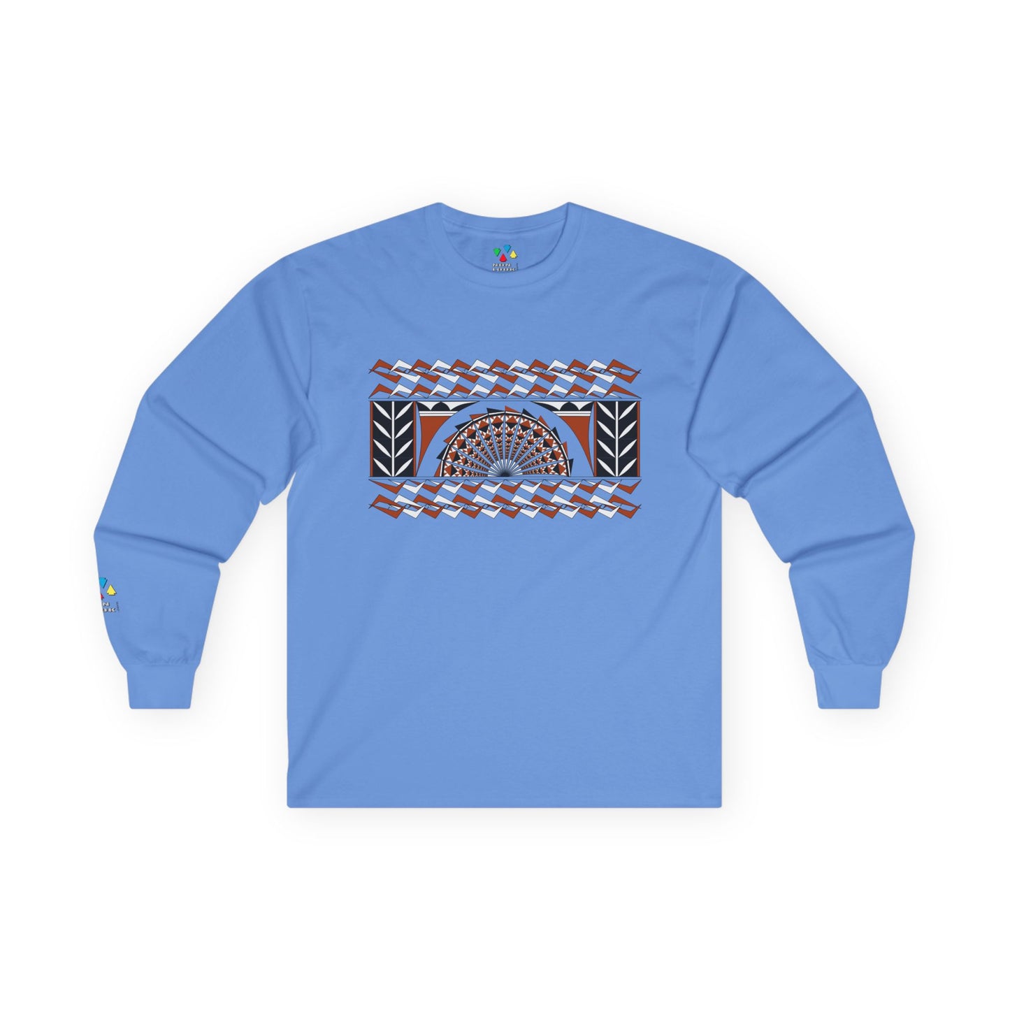 Southwest Sunset in Rust Unisex Long Sleeve Tee