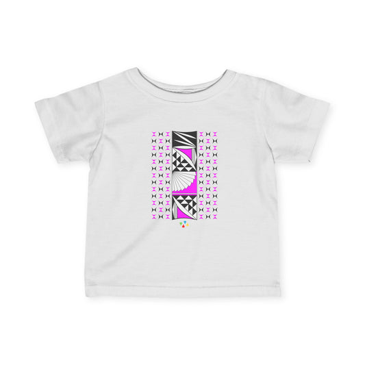 Pink Southwest Sunrise Infant Fine Jersey Tee