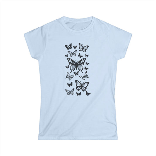 Butterfly Scroll Women's Softstyle Tee