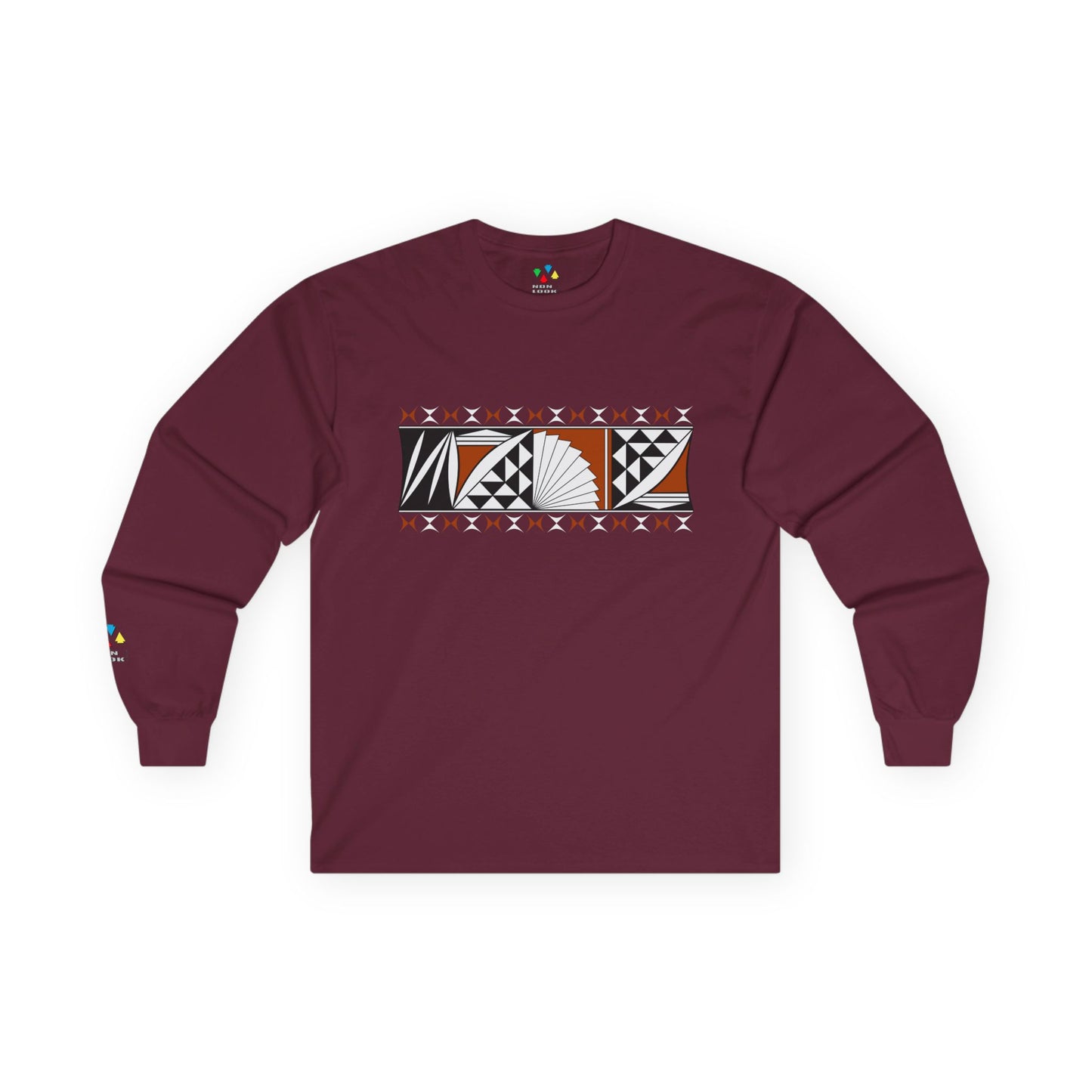 Southwest Sunrise in Rust Unisex Long Sleeve Tee