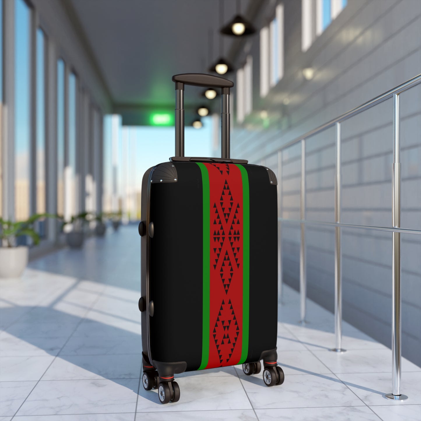 Belt of Life on Black Suitcases