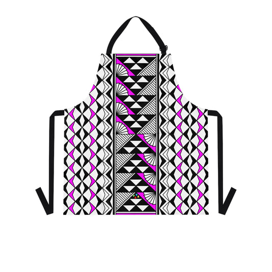 Pink Native Sun and Rain Two Pocket Apron