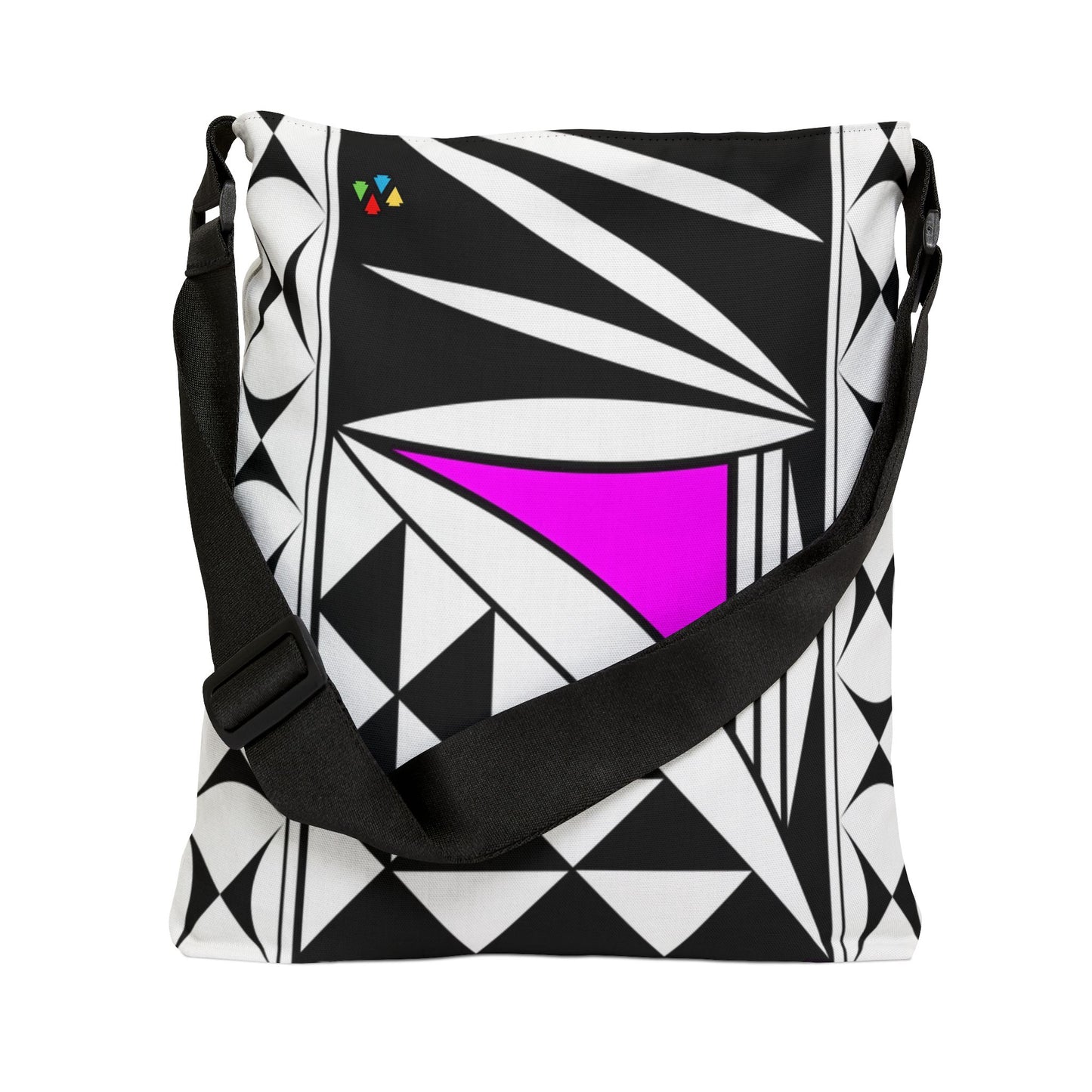 Pink Southwest Sunrise Adjustable Tote Bag