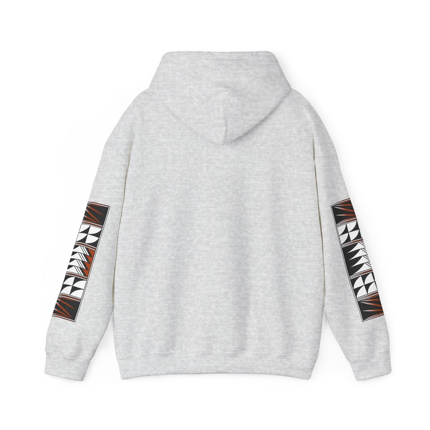 Blessed Feathers in Rust Unisex Hoodie