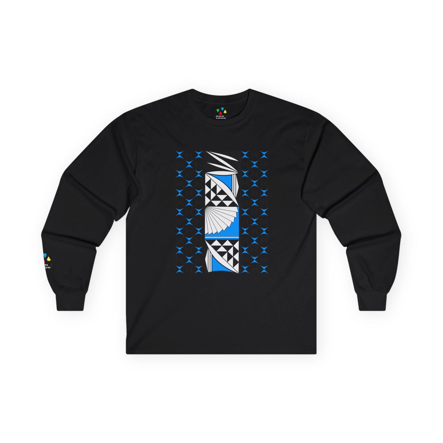 Southwest Sunrise in Sky Blue Unisex Long Sleeve Tee