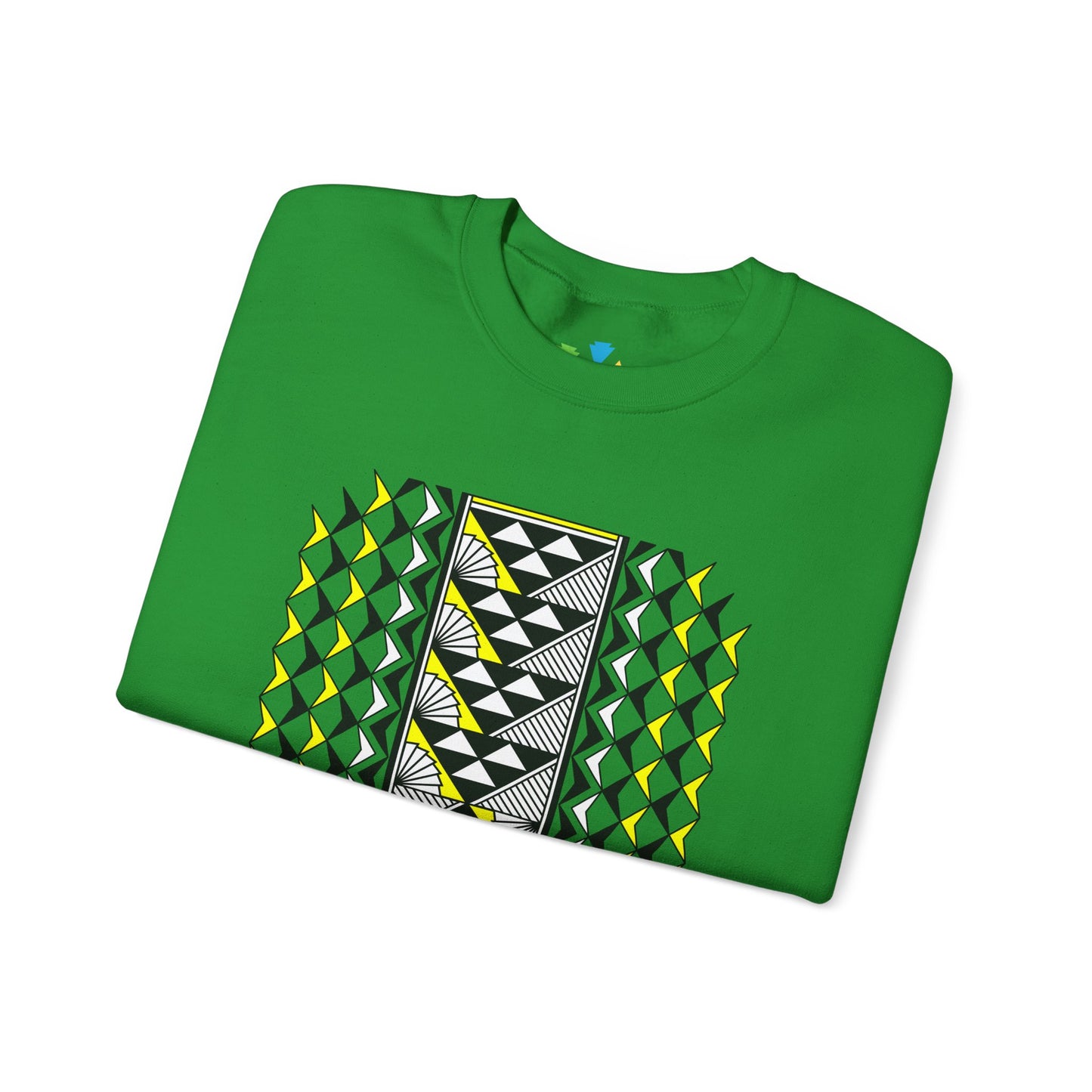 Sun and Rain in Yellow Unisex Sweatshirt