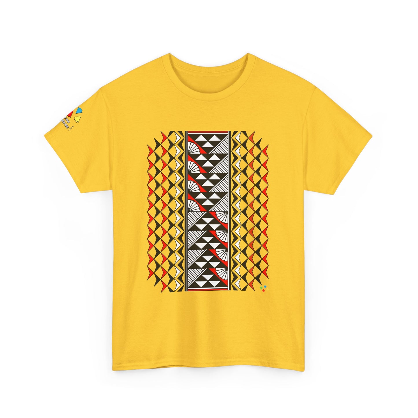 Sun and Rain in Red Gildan Unisex Tee