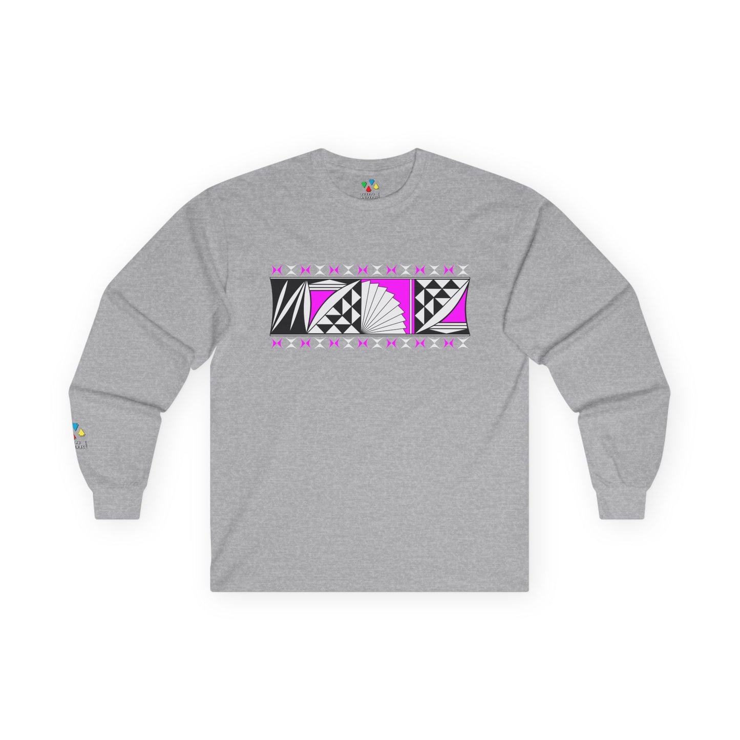 Southwest Sunrise in Pink Unisex Long Sleeve Tee