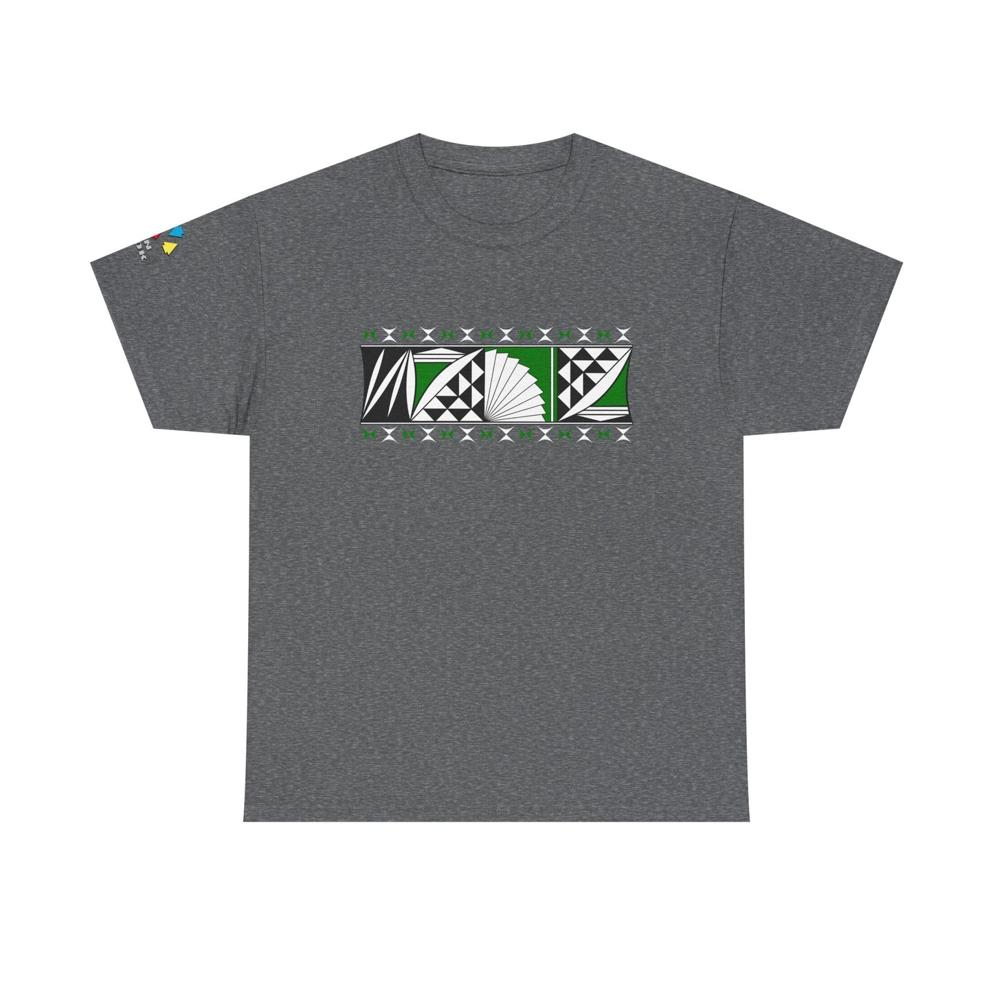 Southwest Sunrise 2 in Green Gildan Unisex Tee