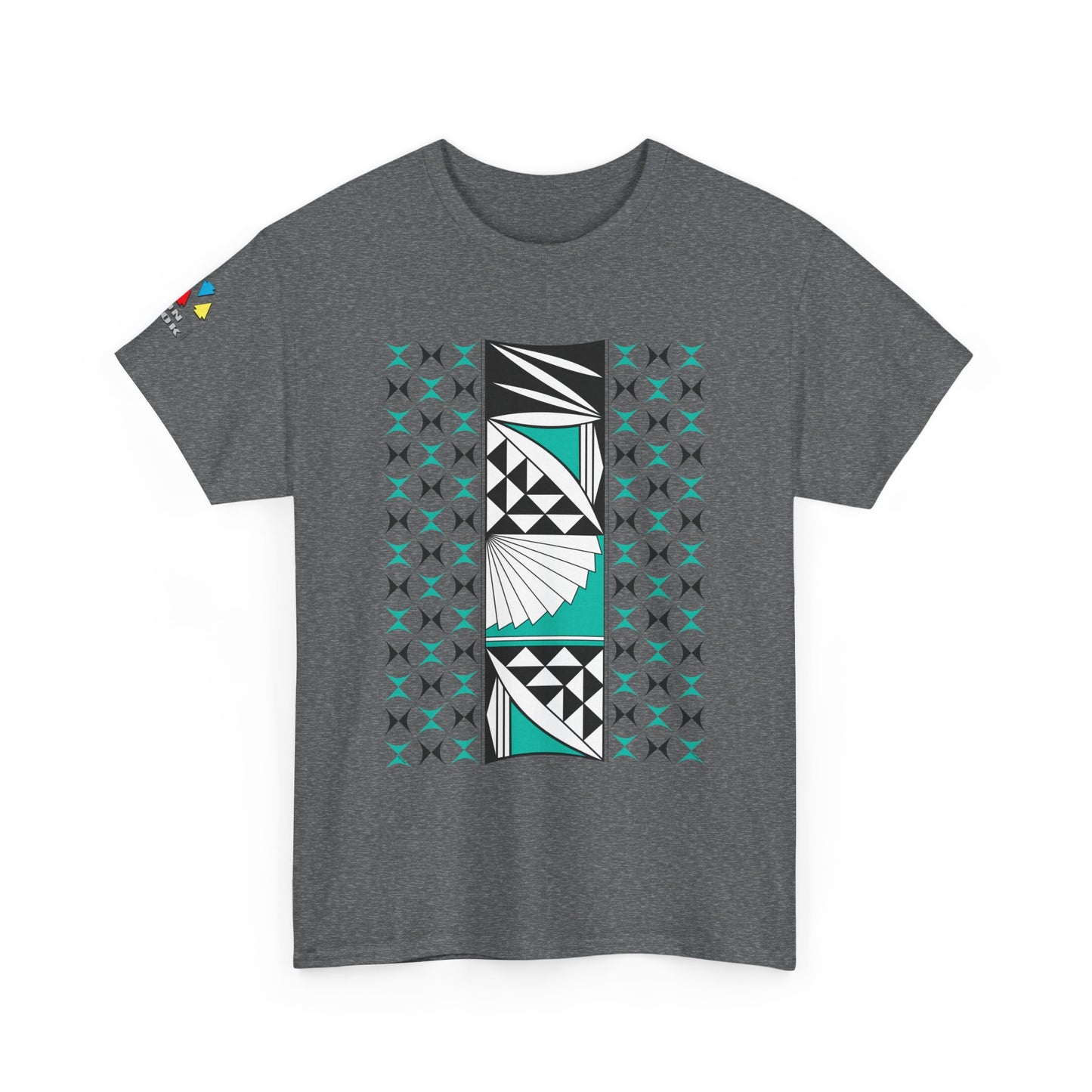 Southwest Sunrise in Aqua Gildan Unisex Tee