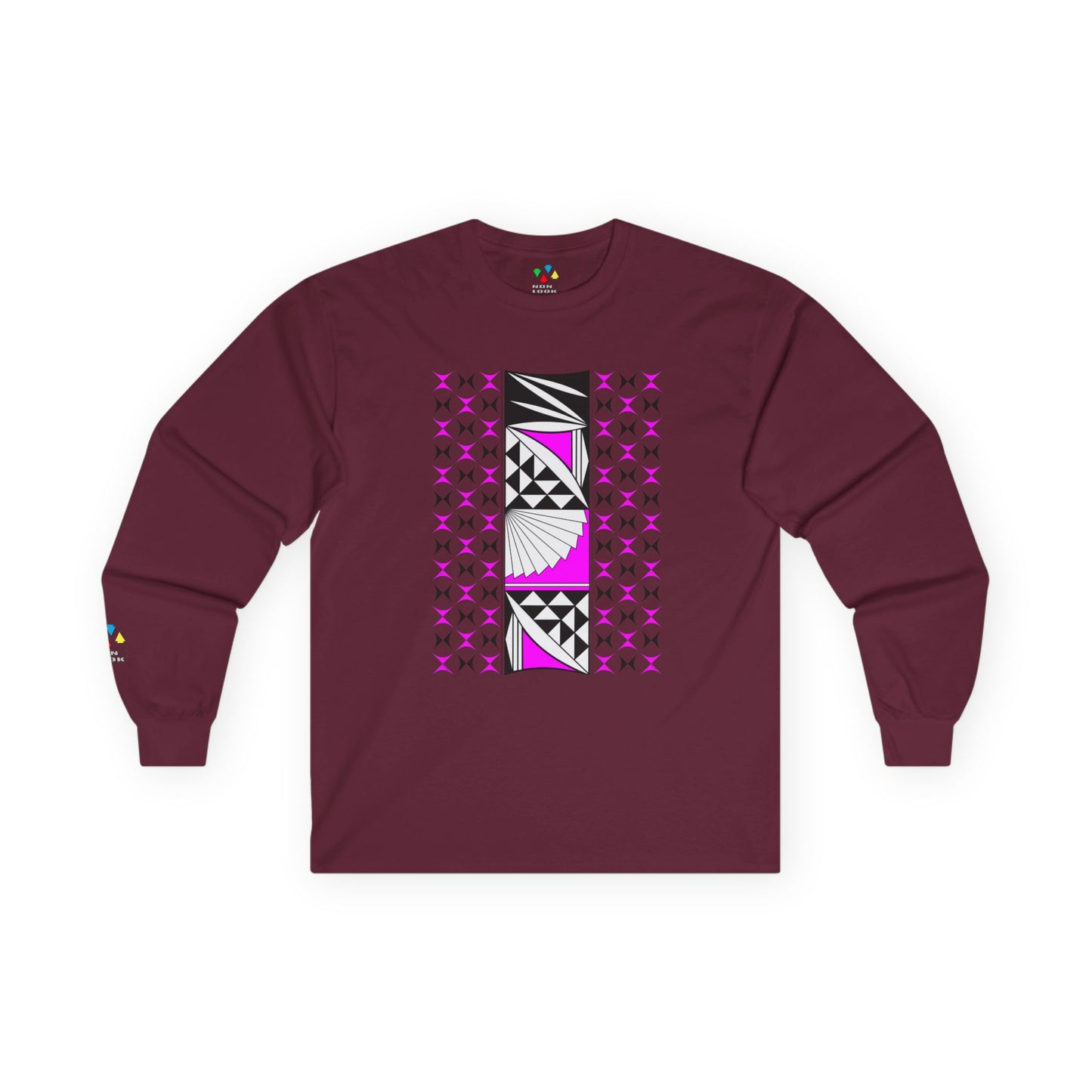 Southwest Sunrise in Pink Unisex Long Sleeve Tee