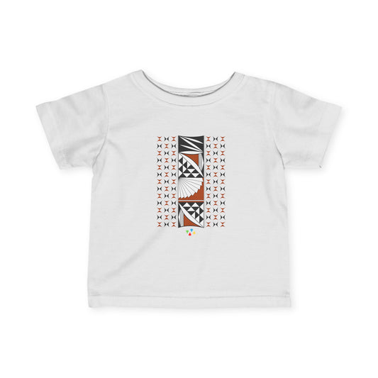 Rust Southwest Sunrise Infant Fine Jersey Tee