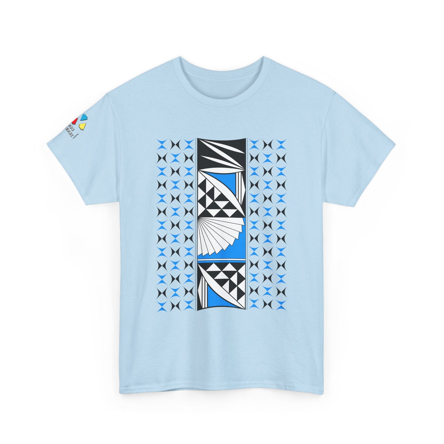 Southwest Sunrise in Sky Blue Gildan Unisex Tee
