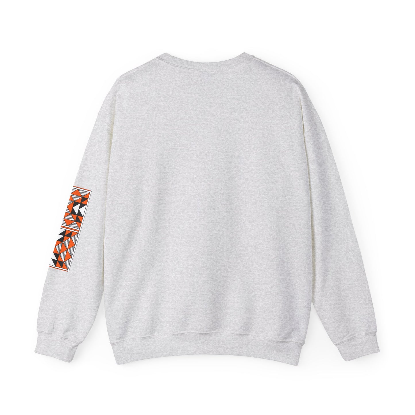 Sacred Mountains in Orange Unisex Sweatshirt