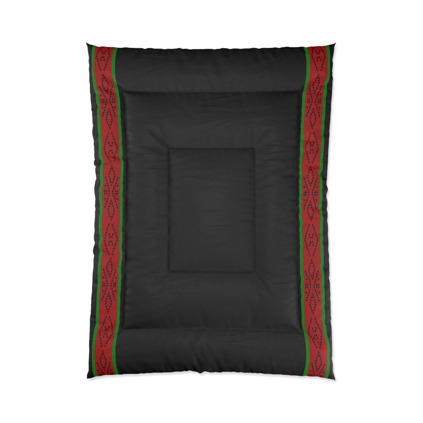 Southwest Belt of Life in Black Comforter