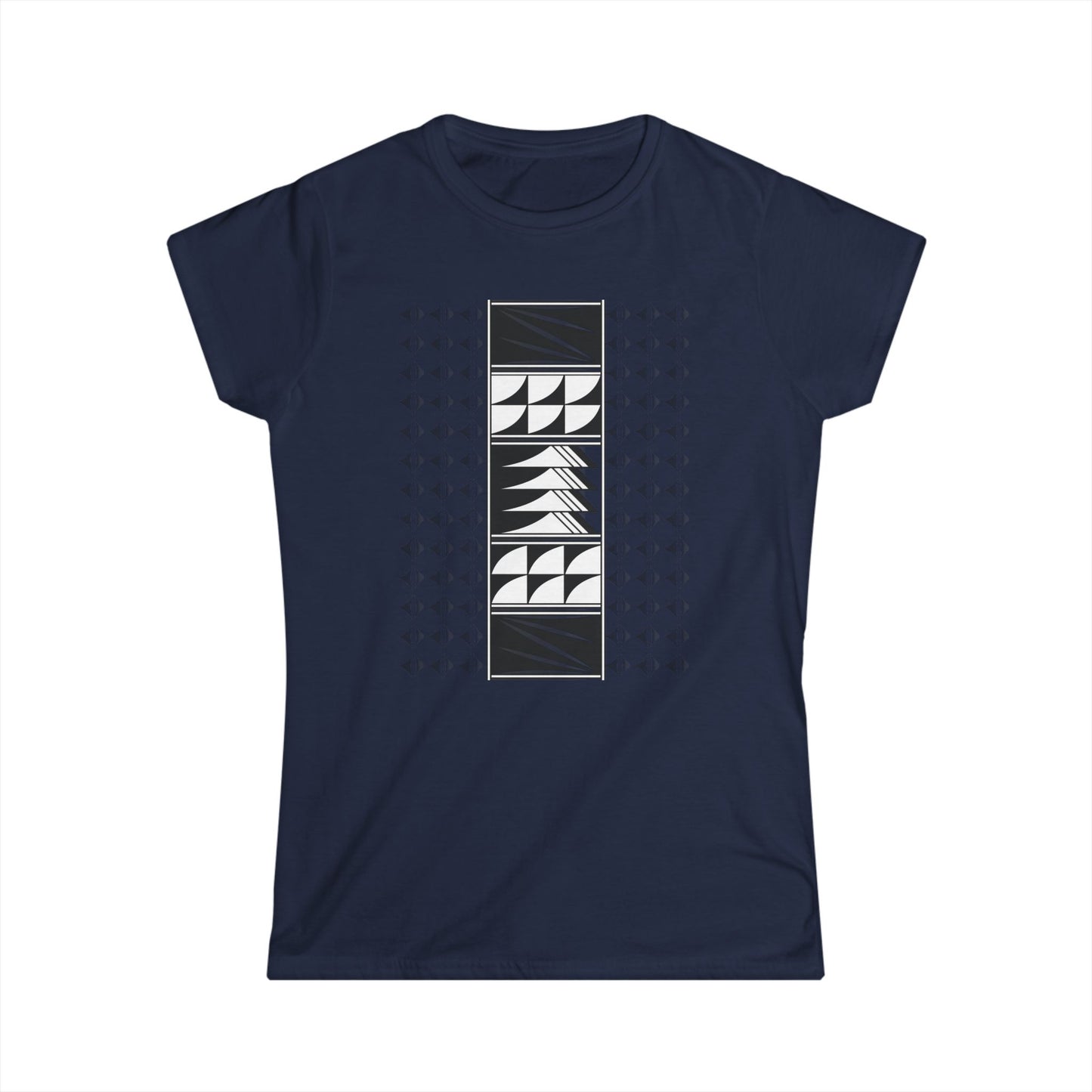 Chrome Native Feather Blessing Women's Softstyle Tee