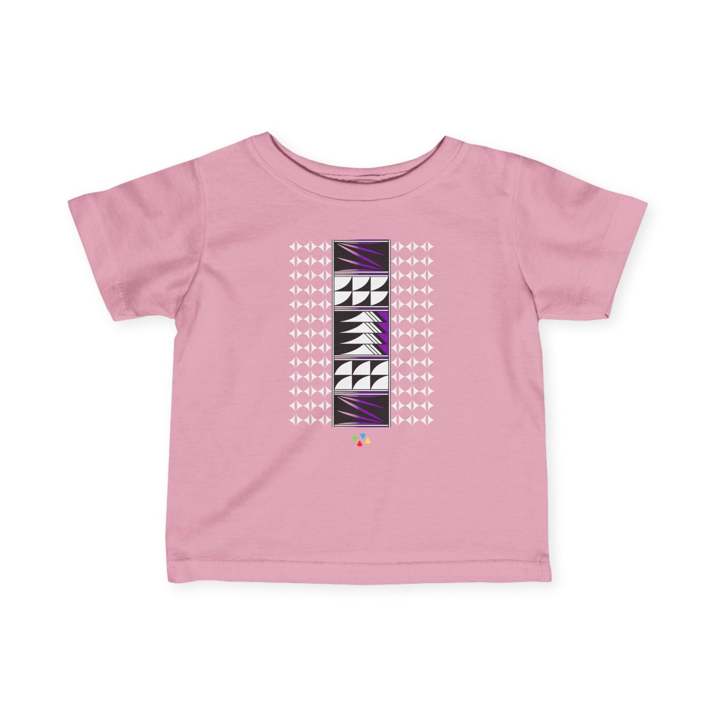 Purple Feather Blessings Infant Fine Jersey Tee