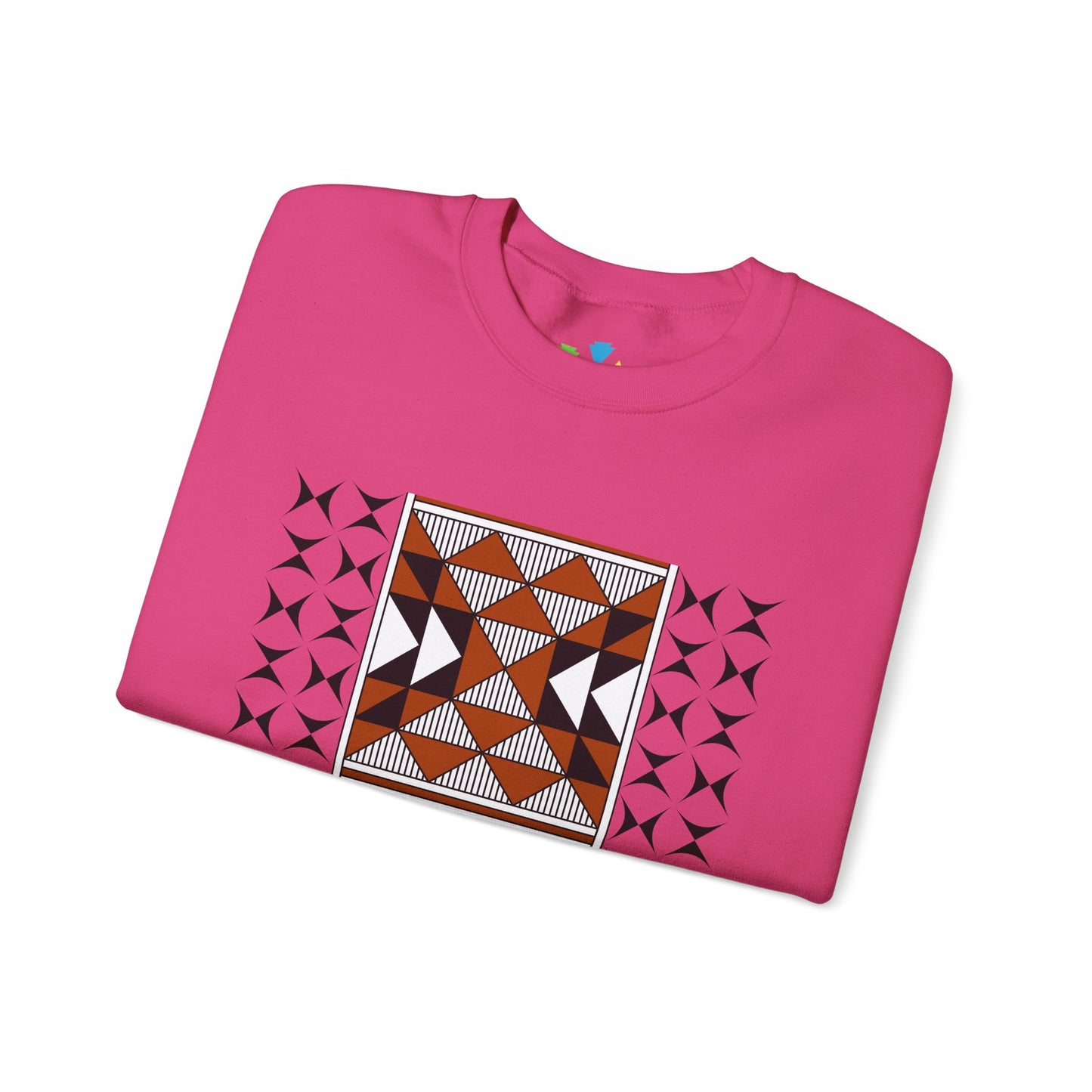 Sacred Mountains in Rust Unisex Sweatshirt