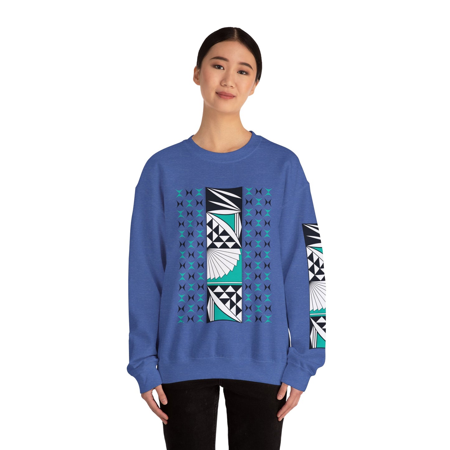 Southwest Sunrise in Aqua Unisex Sweatshirt