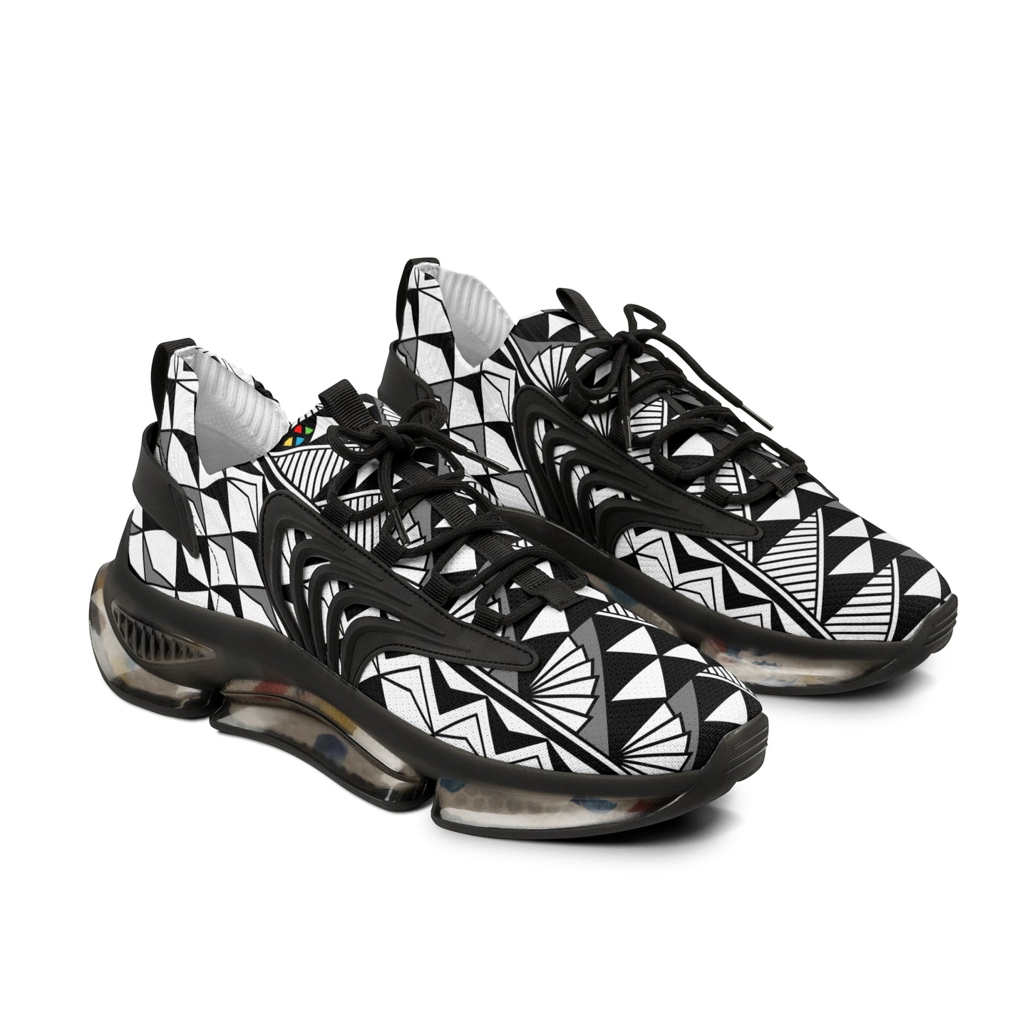 Sun and Rain in Gray Men's Mesh Sneakers