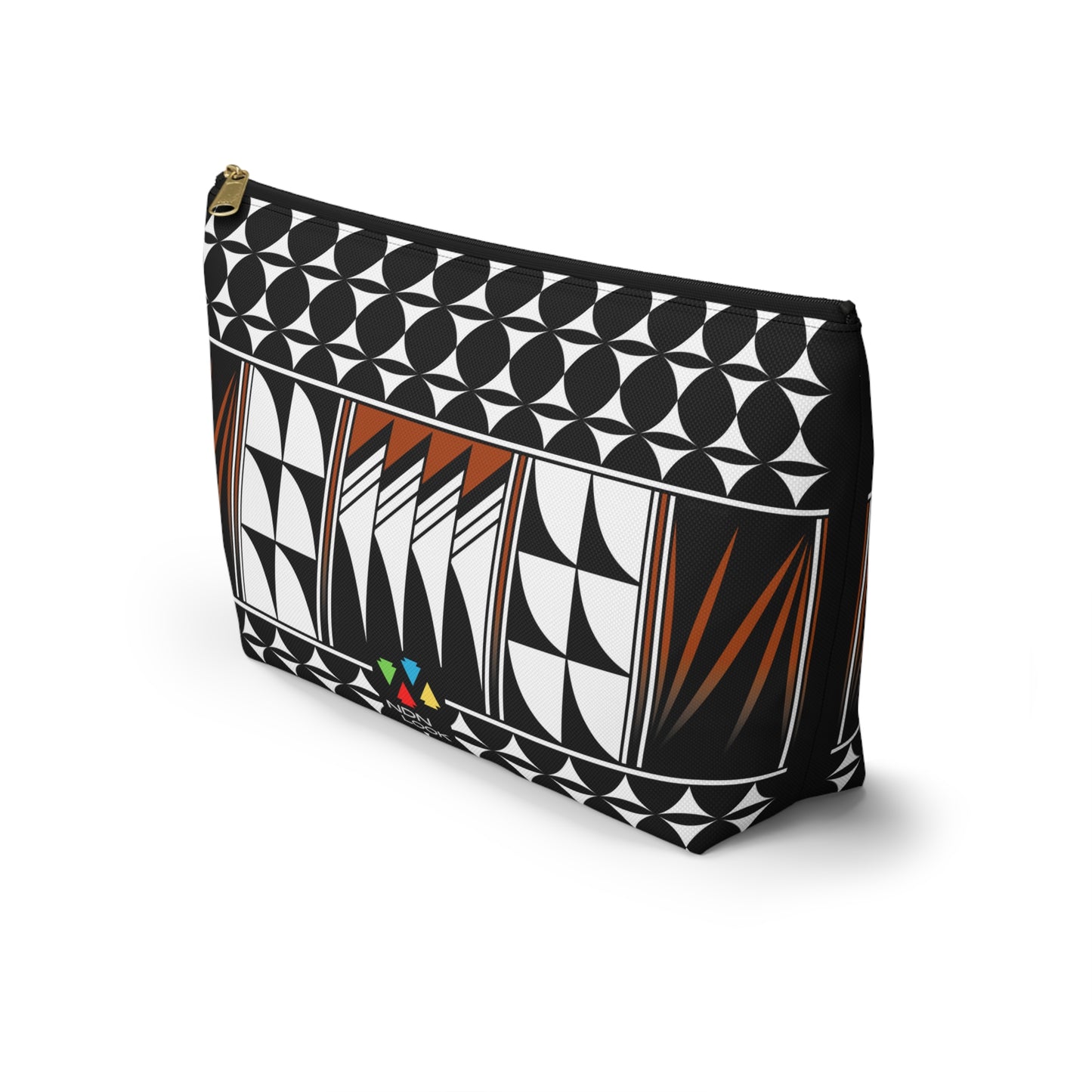 Blessed Feathers in Rust Pouch w T-bottom
