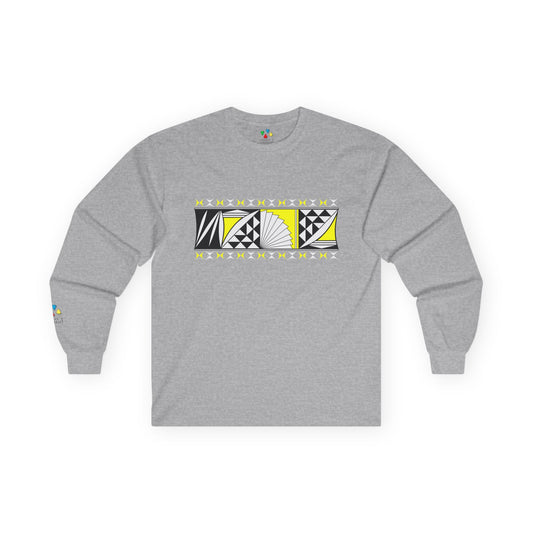 Southwest Sunrise in Yellow Unisex Long Sleeve Tee