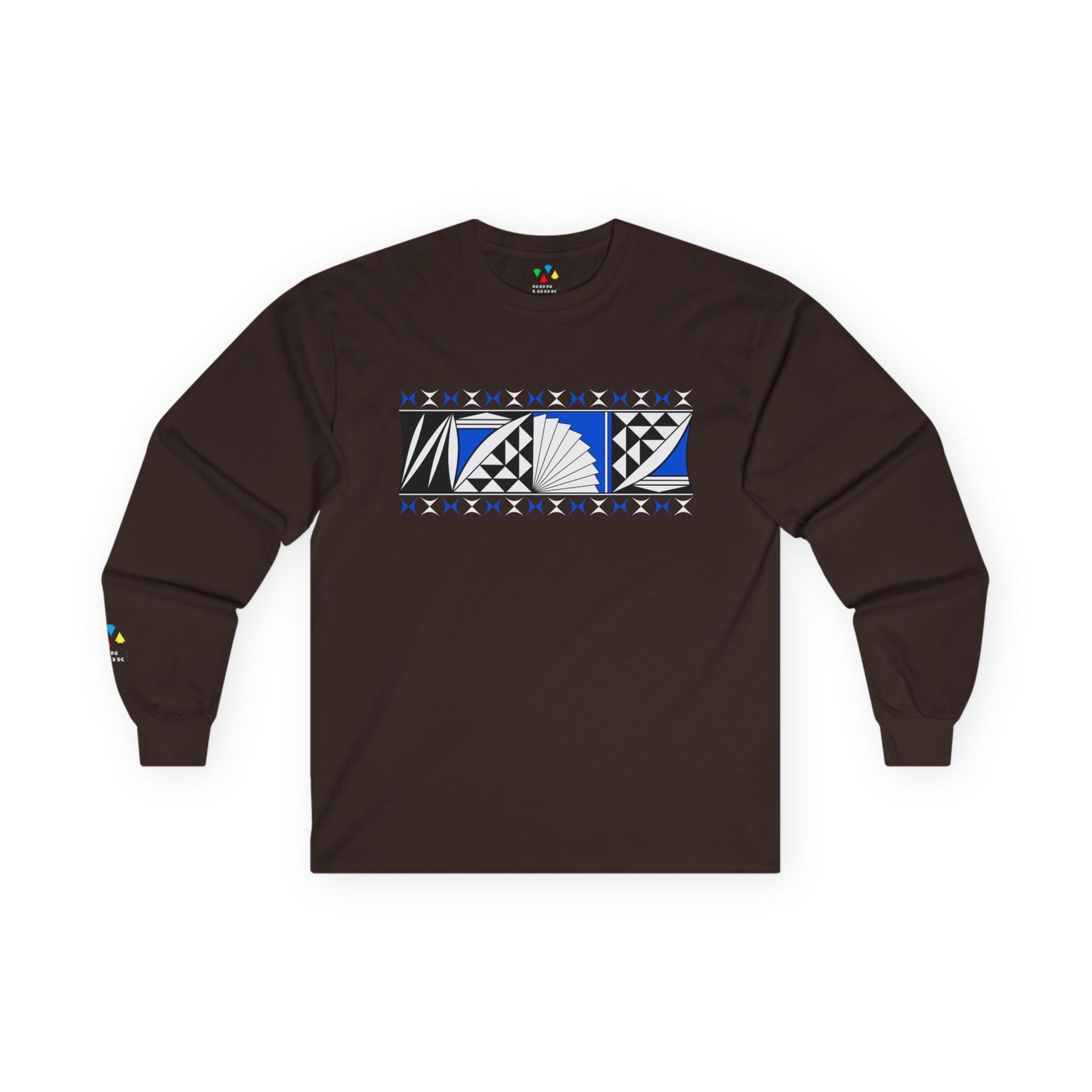 Southwest Sunrise in Blue Unisex Long Sleeve Tee