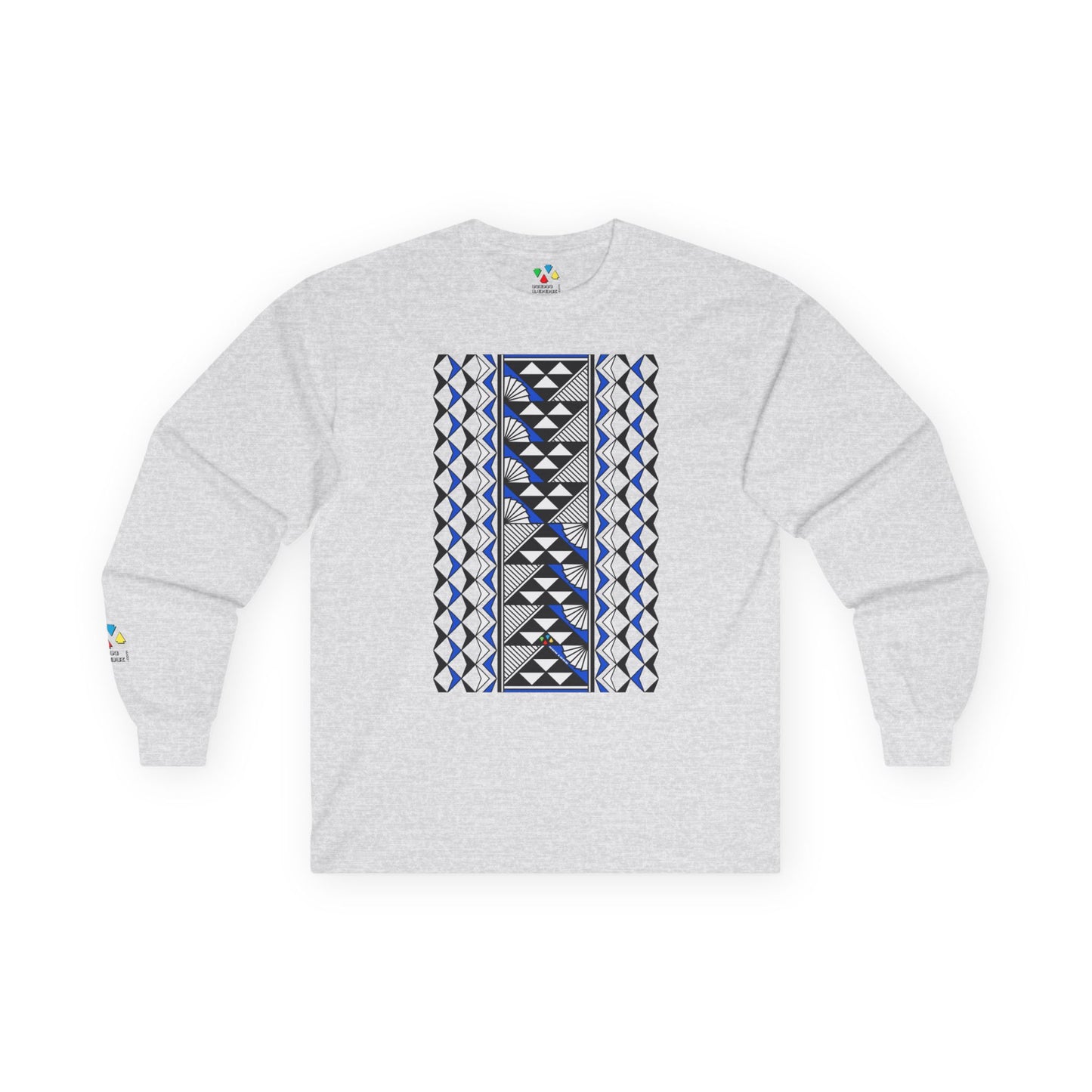 Sun and Rain in Blue Unisex Long Sleeve Tee