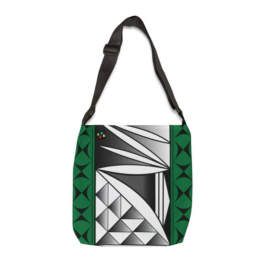 Green Chrome Southwest Sunrise Adjustable Tote Bag