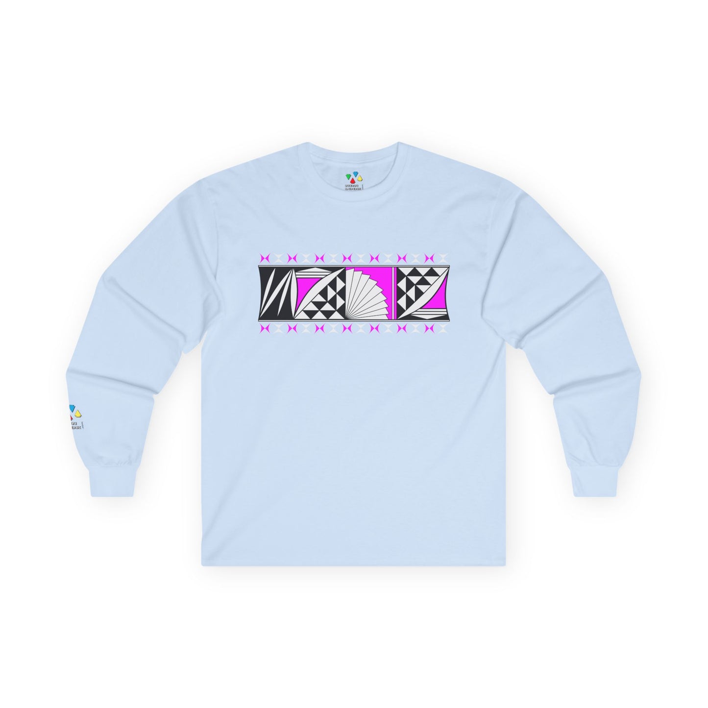 Southwest Sunrise in Pink Unisex Long Sleeve Tee