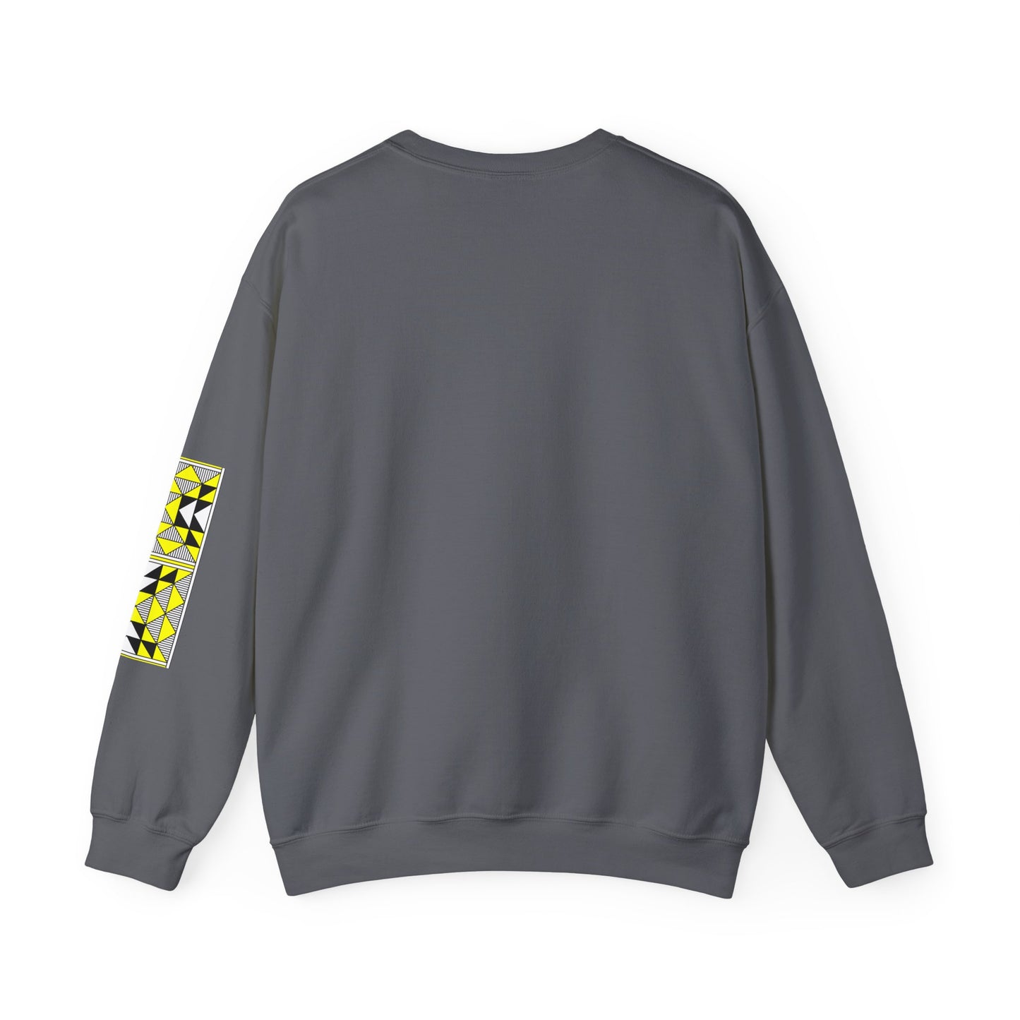 Sacred Mountains in Yellow Unisex Sweatshirt