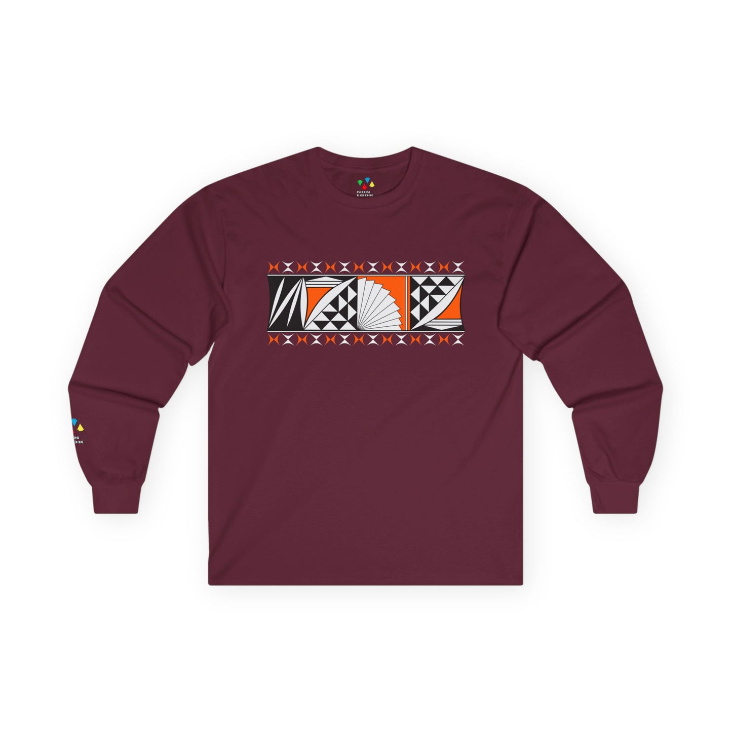 Southwest Sunrise in Orange Unisex Long Sleeve Tee