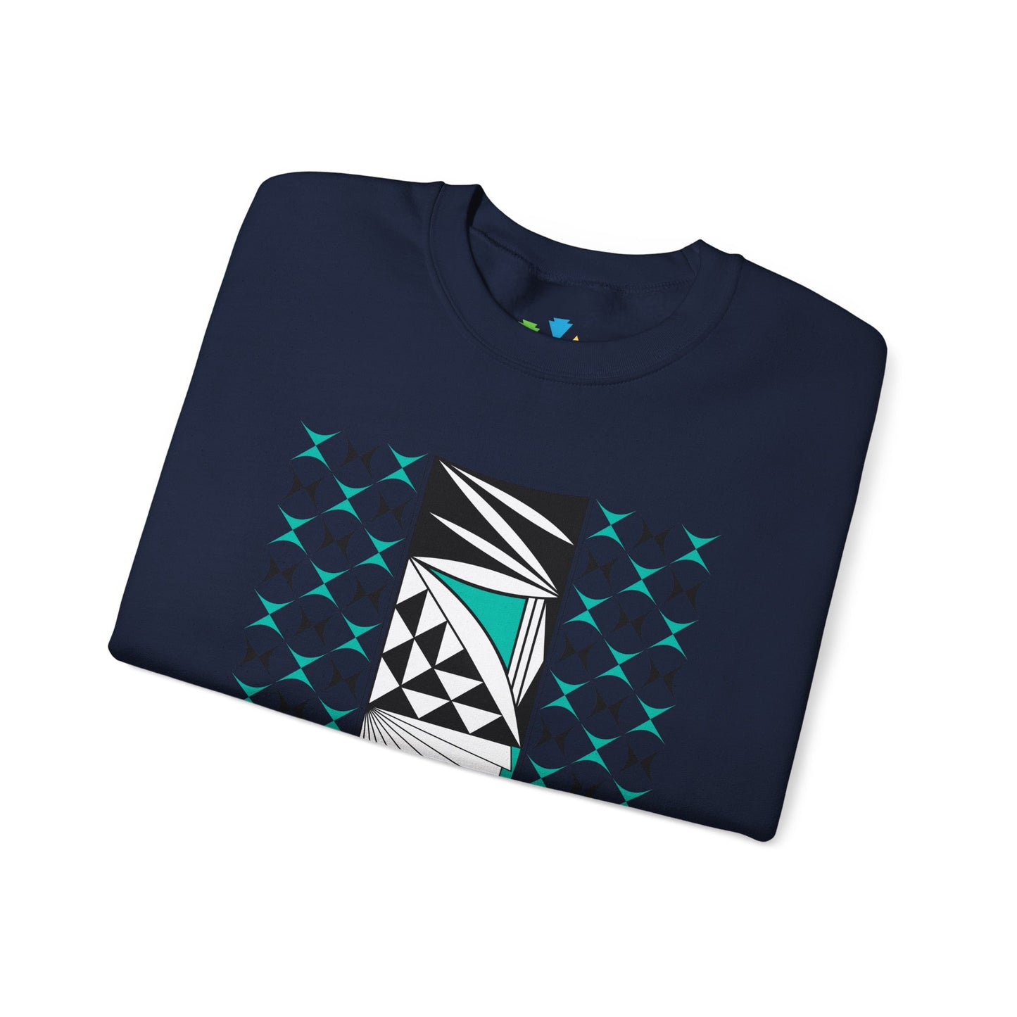 Southwest Sunrise in Aqua Unisex Sweatshirt