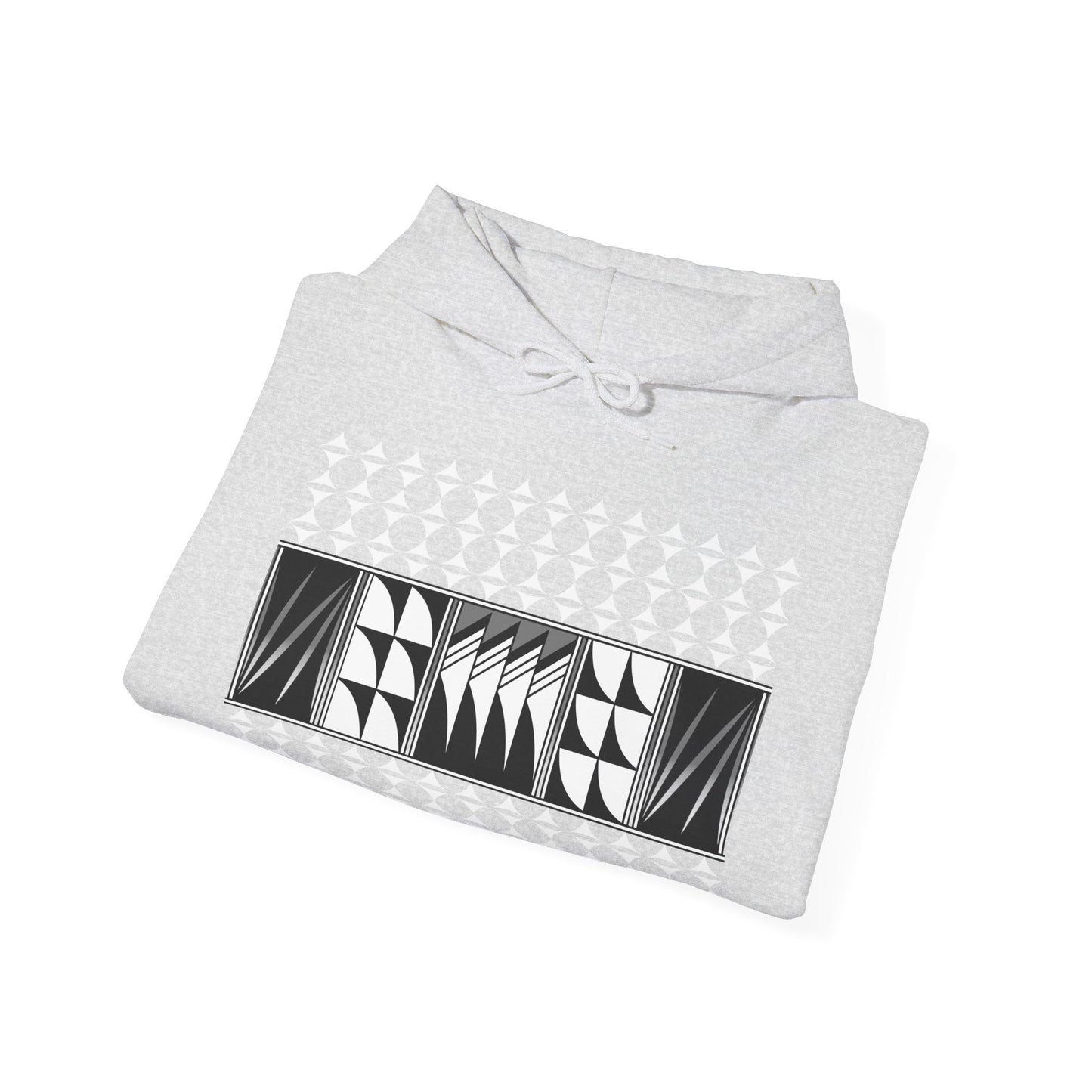 Blessed Feathers in Gray Unisex Hoodie