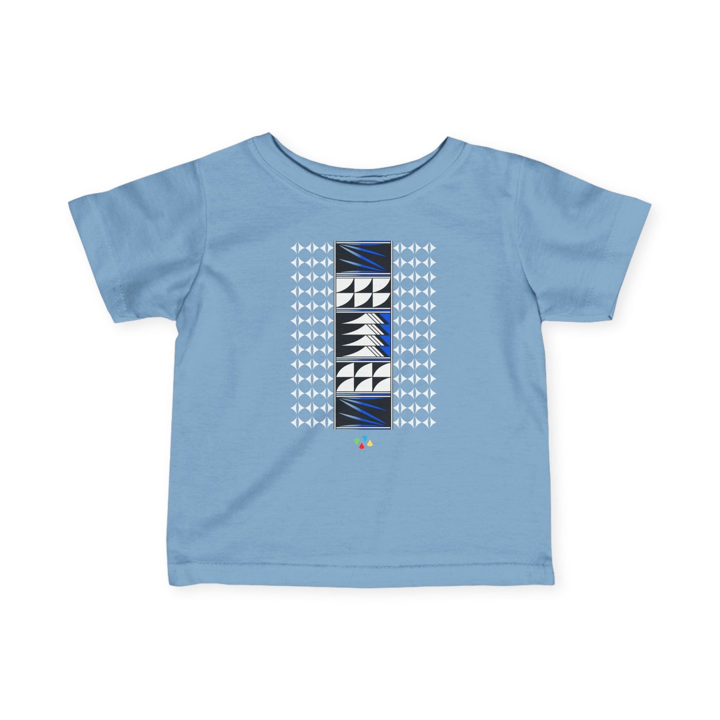 Blue Feather Blessings Infant Fine Jersey Tee