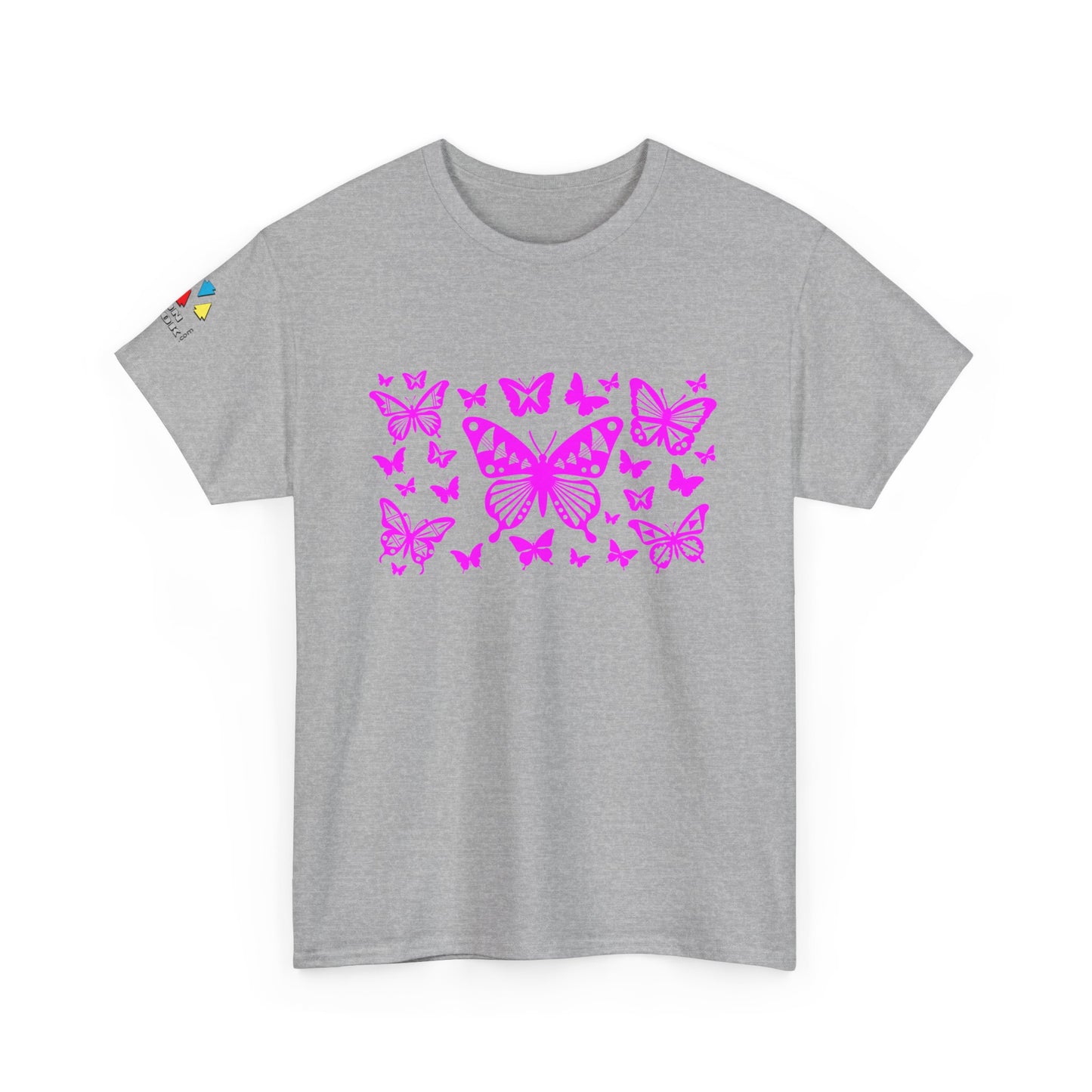 Butterfly Dance in Pink Gildan Unisex Tee