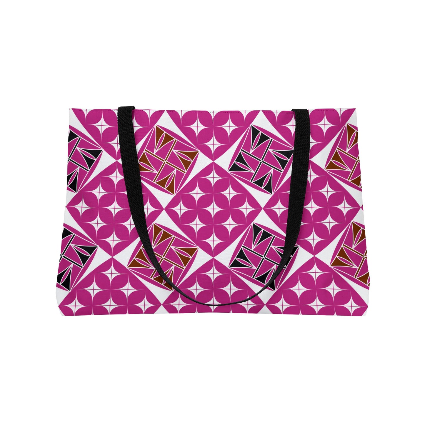 Pink Native Universe Weekender Tote Bag