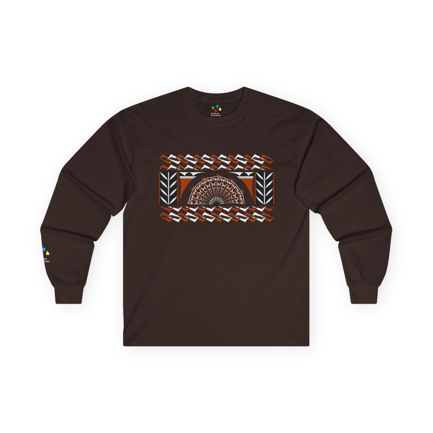 Southwest Sunset in Rust Unisex Long Sleeve Tee