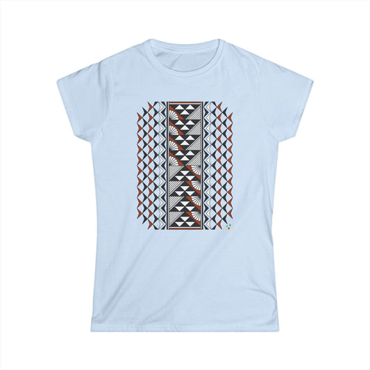 Rust Southwest Sun and Rain Women's Softstyle Tee