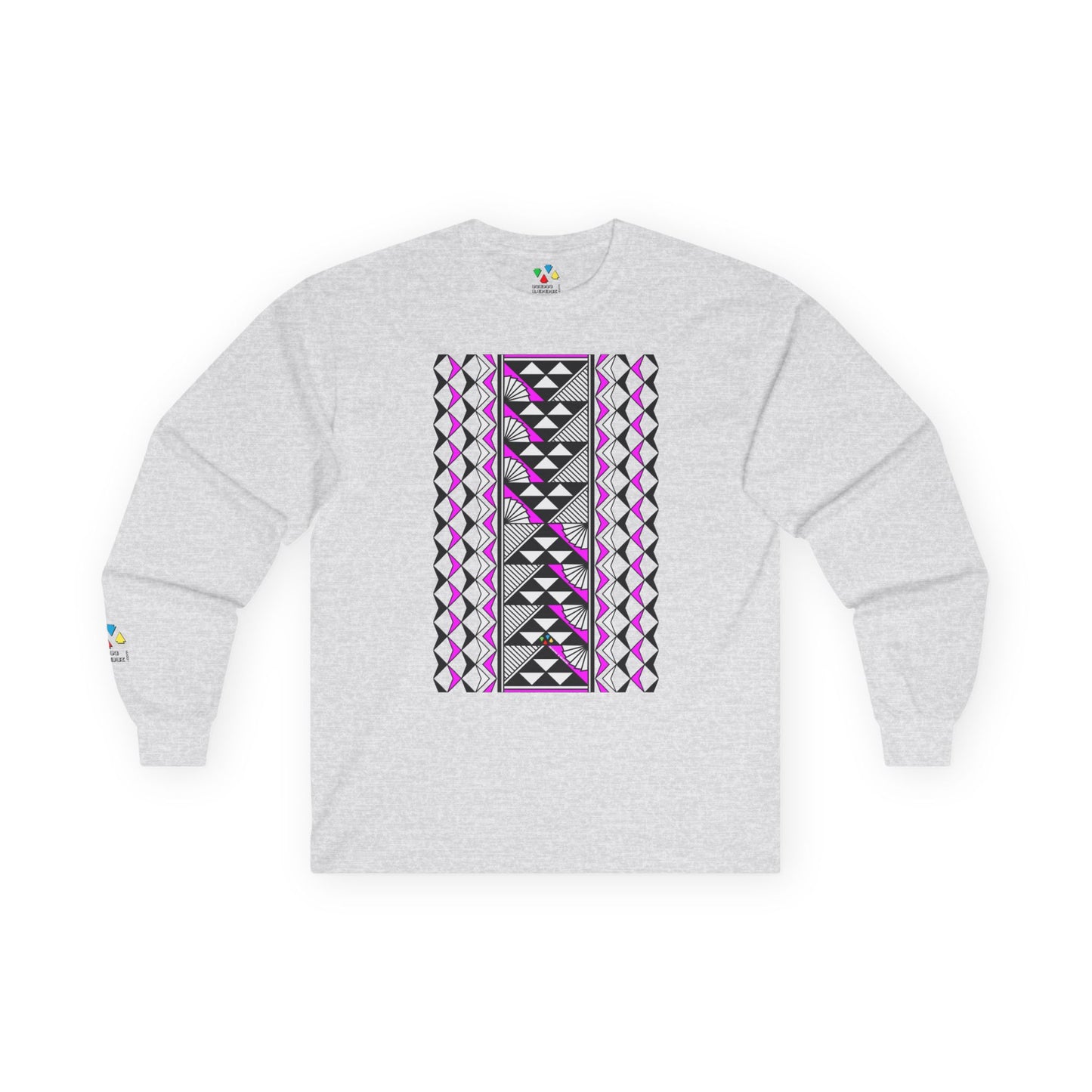 Sun and Rain in Pink Unisex Long Sleeve Tee