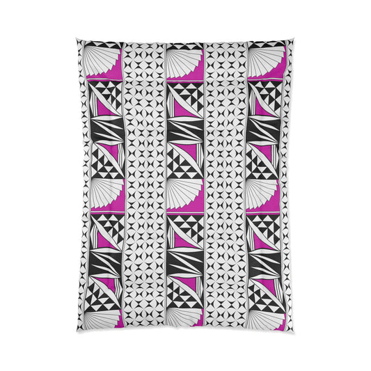 Southwest Sunrise in Pink Comforter