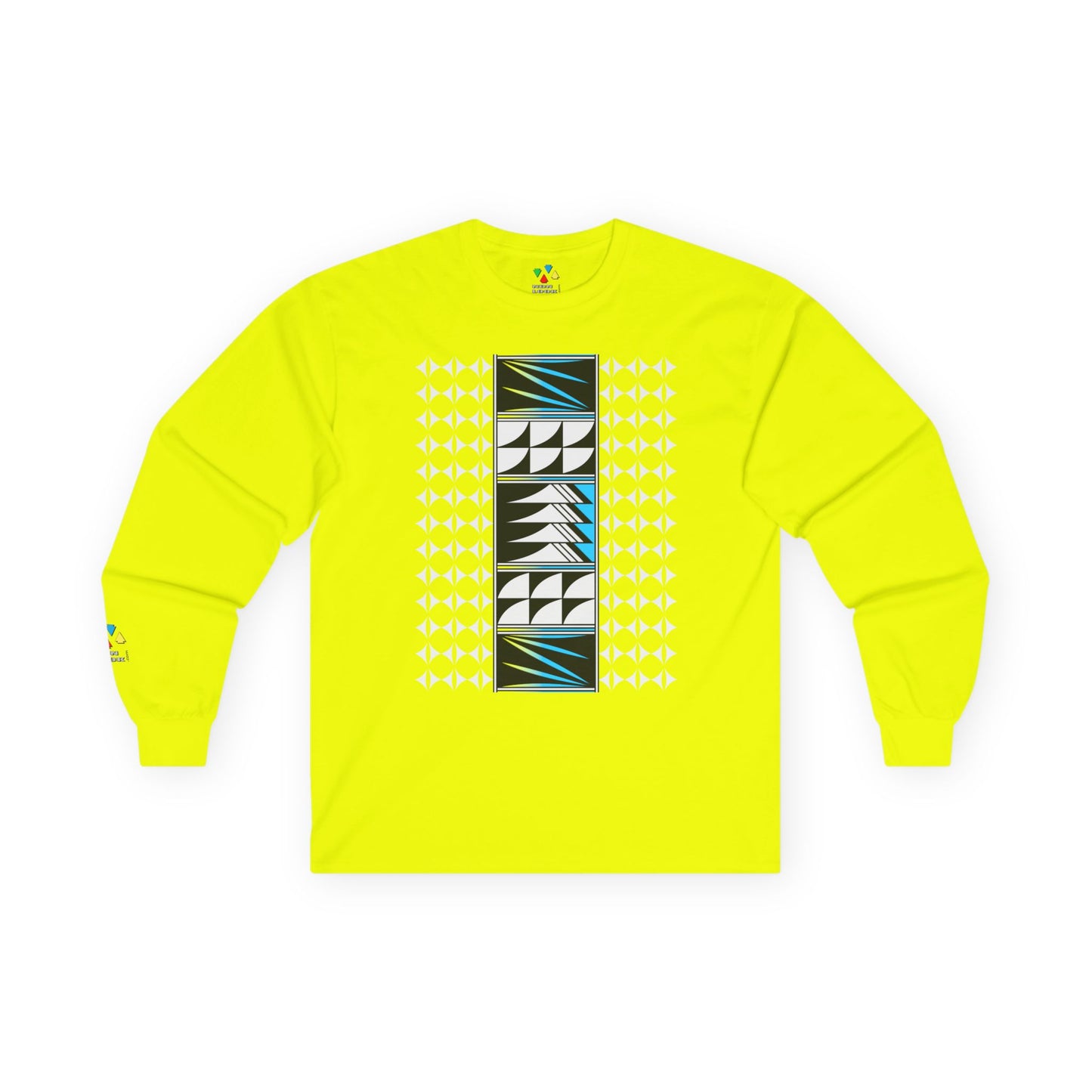 Feather Blessings in Turquoise Unisex Long Sleeve Tee