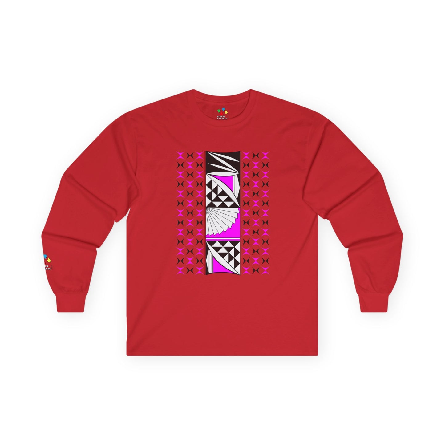 Southwest Sunrise in Pink Unisex Long Sleeve Tee