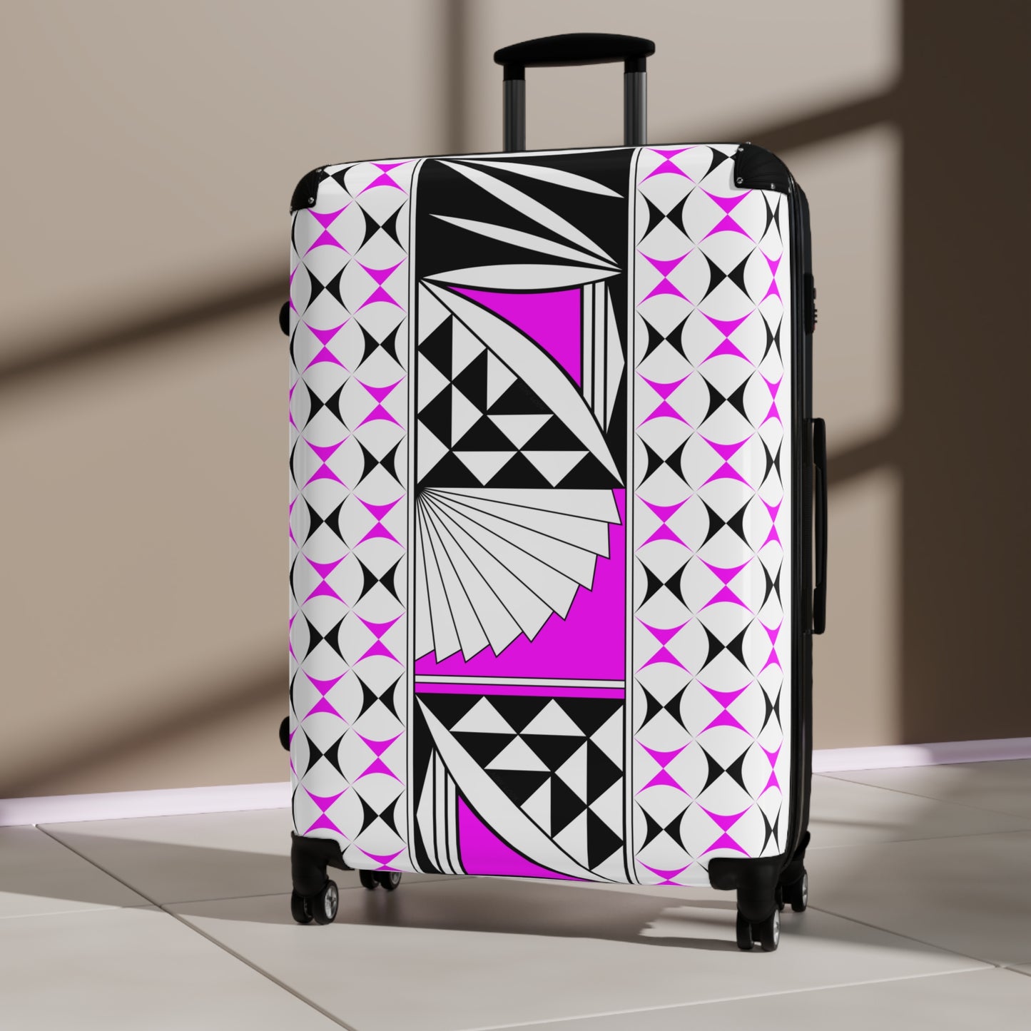 Pink Southwest Sunrise Suitcases