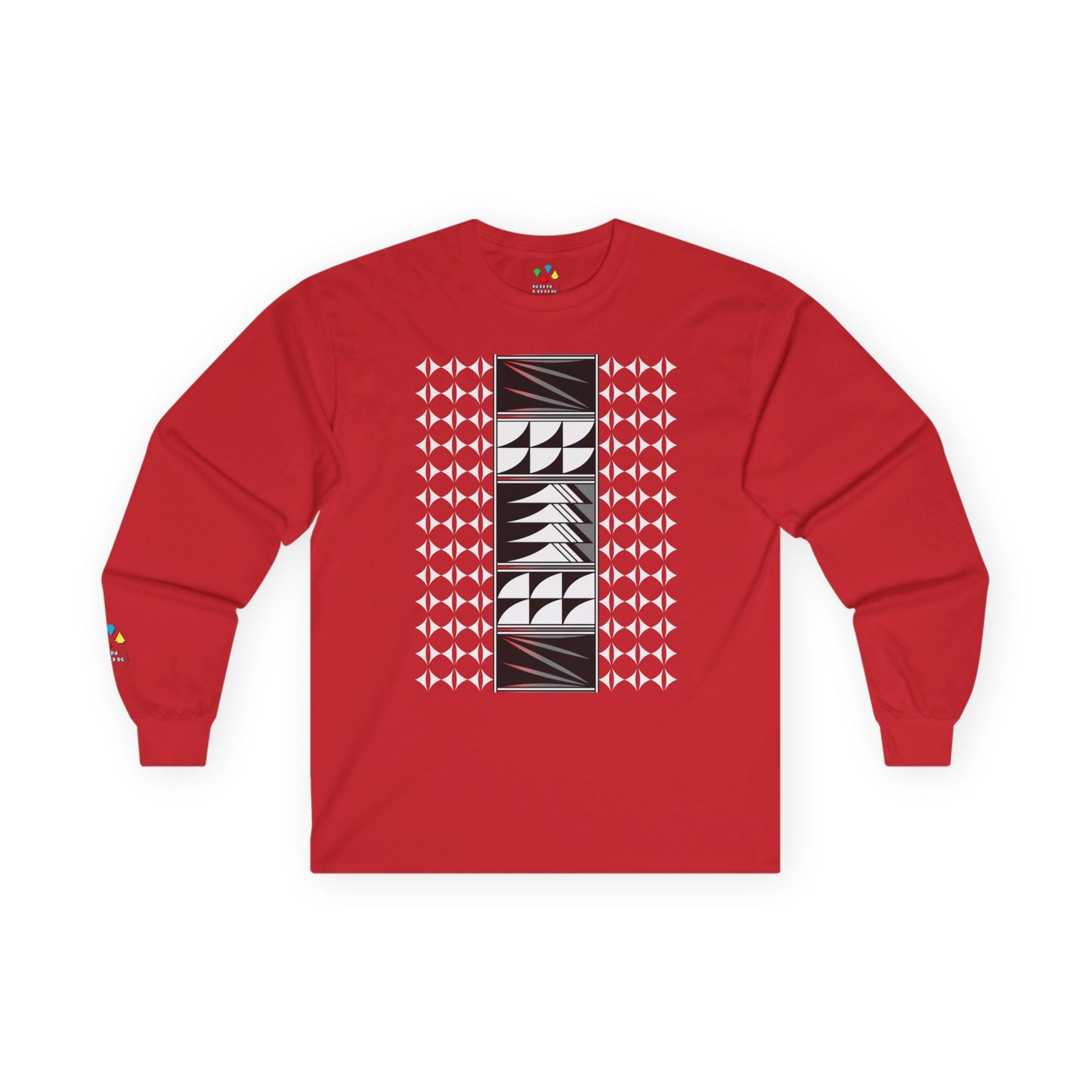 Feather Blessings in Gray Unisex Long Sleeve Tee